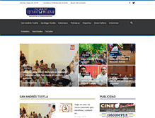 Tablet Screenshot of diarioeyipantla.com